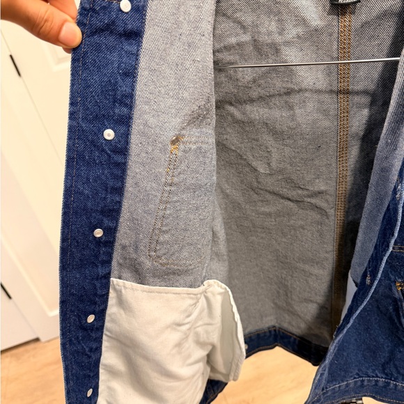 Ralph Lauren Polo Jeans Vintage 90s Denim Jacket Corduroy Collar Mens Large - Picture 5 of 11